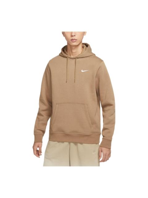 Nike Nike Nsw Swoosh Logo Hoodie 'Tan Brown' 916271-258