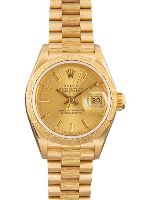 Ladies Rolex Datejust 69278 18k Yellow Gold