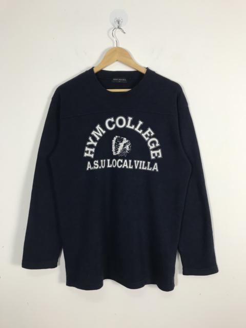 Other Designers Japanese Brand - Bon Reveil A.S.U Local Villa Hym College Sweatshirts #2164