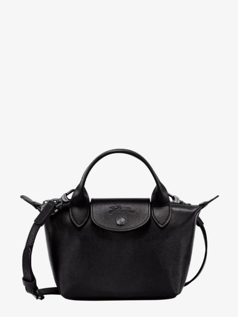 Other Designers Longchamp Paris Le Pliage Xtra Xs Leather Shoulder Bag With Engraved Logo