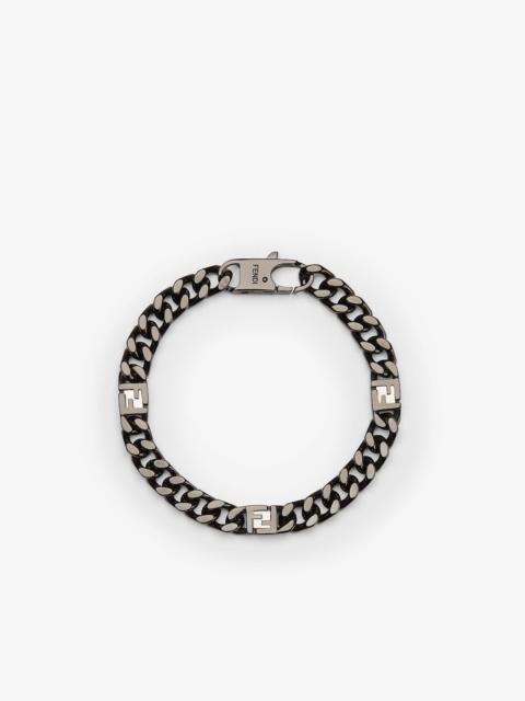 FENDI FF Cube Bracelet Silver and ruthenium-colored bracelet