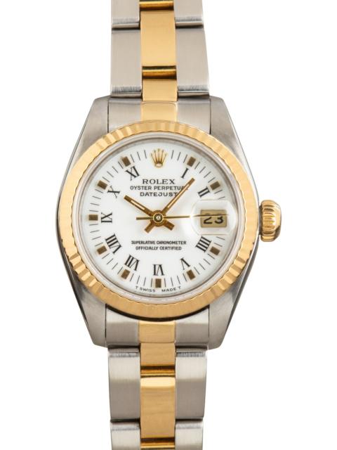 ROLEX Rolex Lady Datejust 69173 White Dial