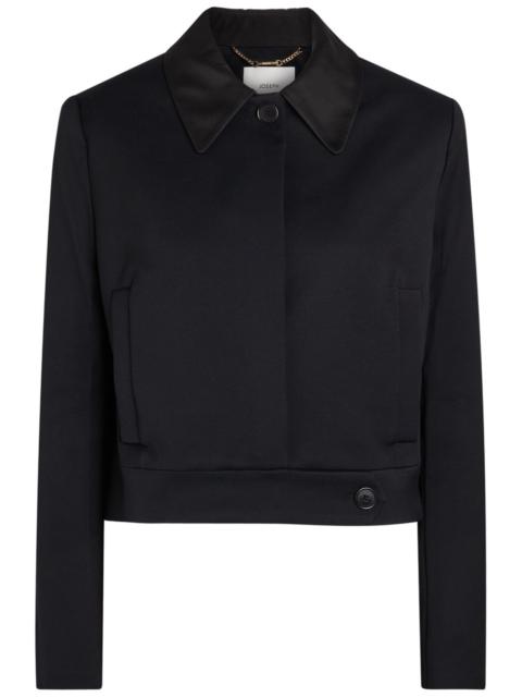 JOSEPH Joseph Abbe Boxy Stretch-crepe Jacket