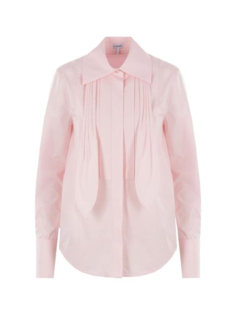 Loewe Draped cotton shirt