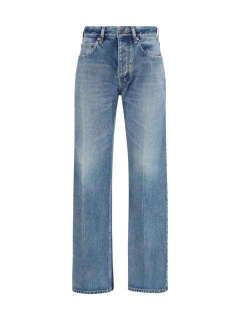 BALENCIAGA Balenciaga Straight-leg Denim Jeans Dark Blue
