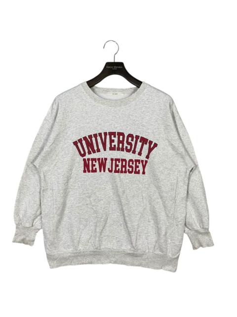 Other Designers Japanese Brand - American collage university new jersey sweatshirt crewneck