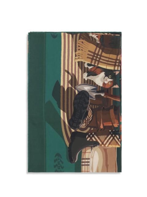 Burberry Burberry Women Knight & Day Silk Scarf