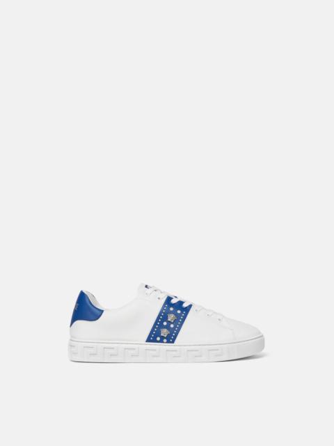 VERSACE Greca Embellished Sneakers