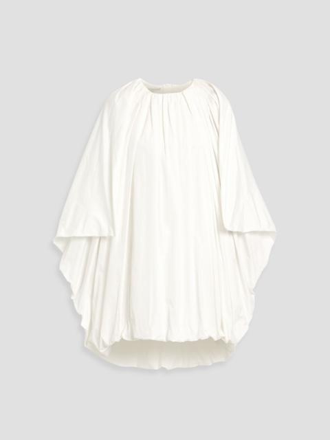 Stella McCartney Cape-effect poplin mini dress