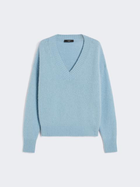 WEEKEND Max Mara VISITA Alpaca and cotton V-neck jumper