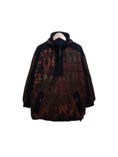 adidas Vintage 80s Adidas by Descente Halfzip Ski Jacket
