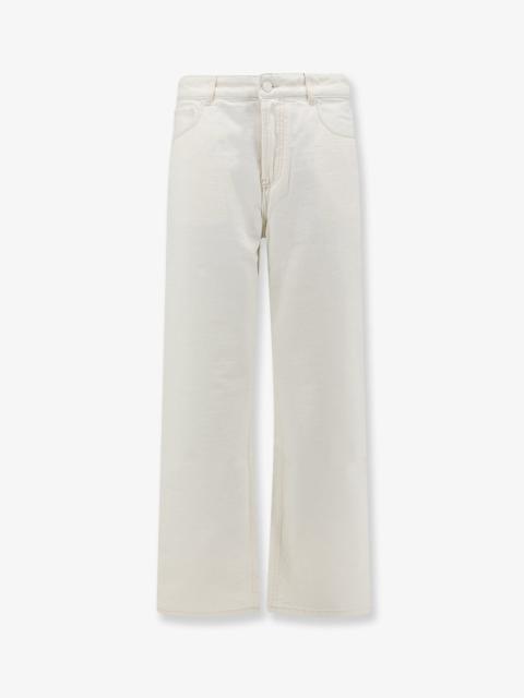 AMI Paris Ami Paris White Denim Trousers