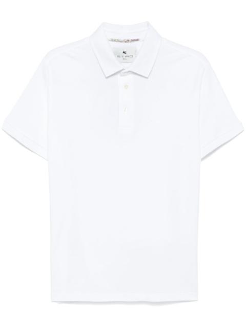 Etro Etro Men Pegaso-Embroidered Polo Shirt