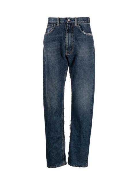 Maison Margiela MID-RISE TAPERED-LEG JEANS
