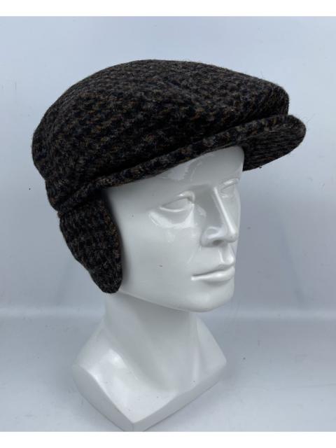 Other Designers wigens X harris tweed wool hat tc6