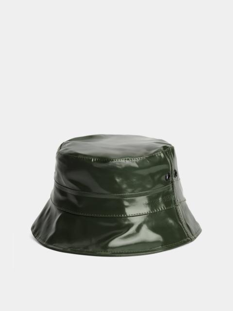 Stutterheim Beckholmen Opal Bucket Hat Green