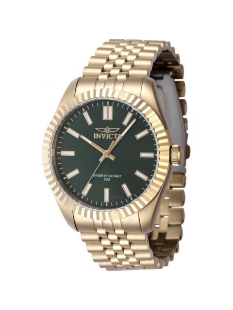 Other Designers Invicta Specialty Quartz Green Dial Men's Watch 47489