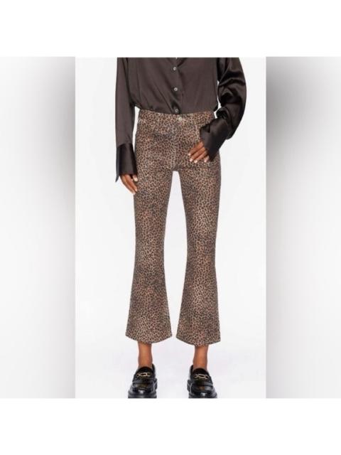 Other Designers Frame Denim - NWT FRAME FRAME Le Crop Mini Boot Jeans‎ in Leopard Print $265
