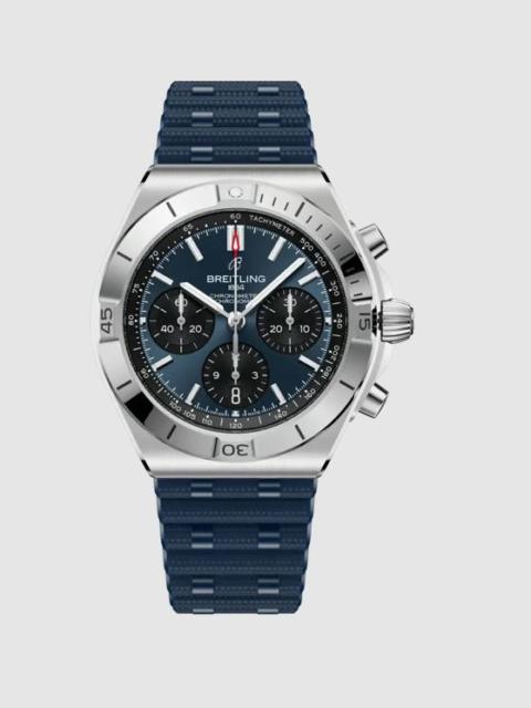 BREITLING Breitling Chronomat Chronograph Automatic Chronometer Blue Dial Men's Watch AB0158101C1S1