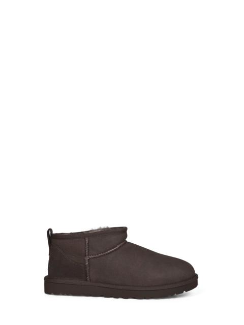 UGG Dusted cocoa Classic Ultra Mini ankle boots