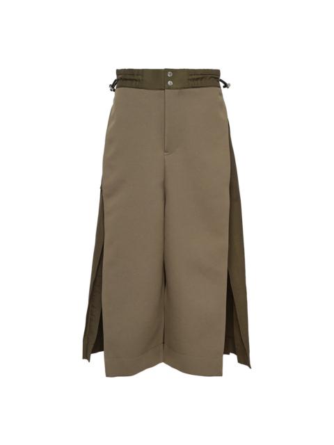 sacai Matelasse Twill Mix Skirt