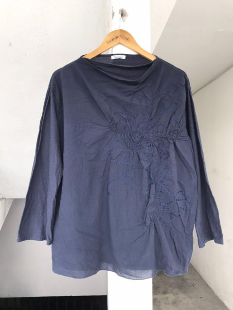 Other Designers Issey Miyake - Plantation Double Layer Long sleeve tee