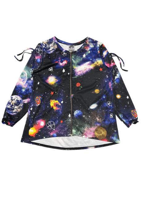 Other Designers Japanese Brand - Vintage Scolar All Over Print Zipper Jacket