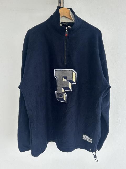 Other Designers Fubu Sweater Halfzip Fronthit Blue