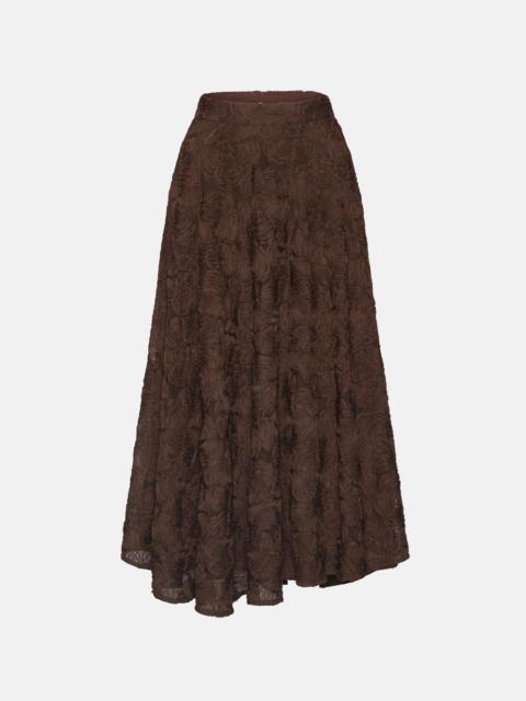 ROTATE Rotate Women Flower Mesh Sun Skirt