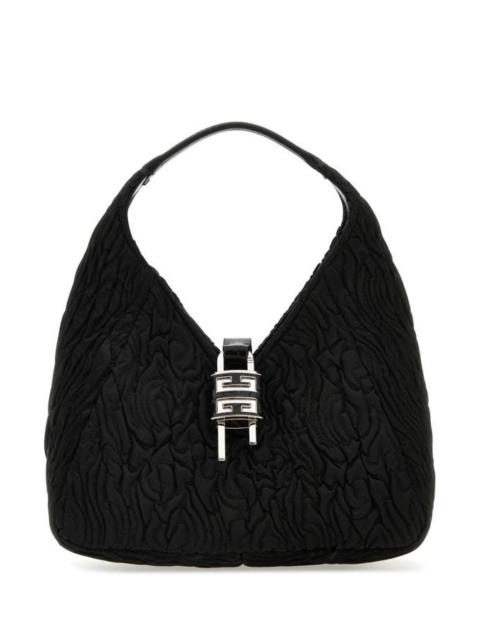 GIVENCHY Black Fabric G-Hobo Mini Handbag
