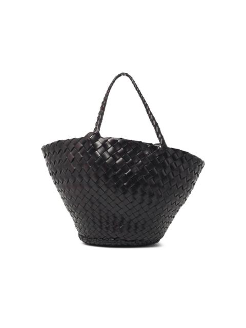 DRAGON DIFFUSION Dragon Diffusion 'Egola' Dark Brown Leather Bag Women