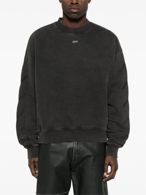 OFF WHITE - Men Bw S.Matthew Skate Crewneck Sweatshirt
