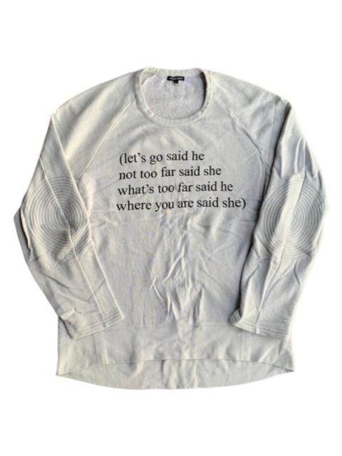 Poem crewneck