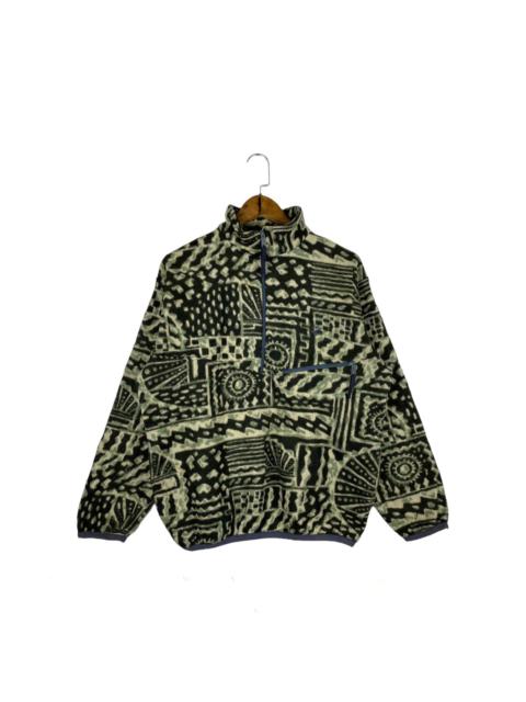 Other Designers Vintage 90s Jack Wolfskin Native Aztec Pullover Fleece