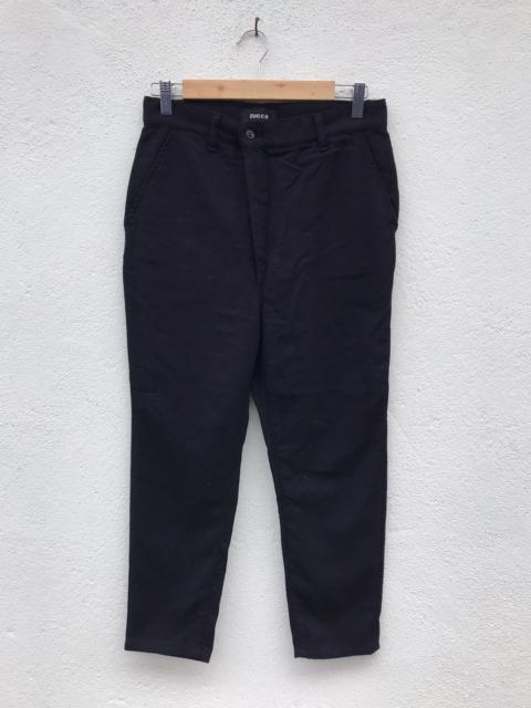 Other Designers Issey Miyake - Zucca Drop Crotch Cropped Wool Trousers