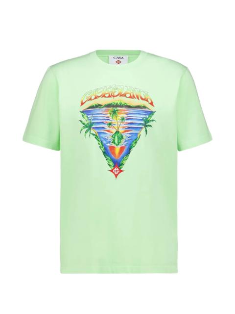CASABLANCA Casablanca Children's Innocence Triangle T-shirt