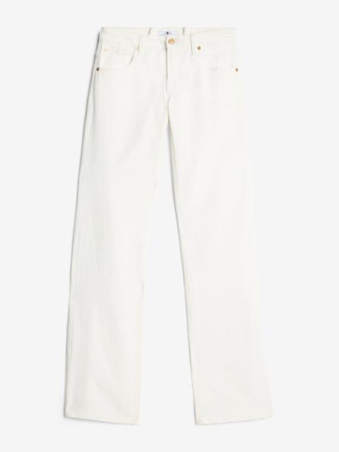 7 For All Mankind MANKIND Low Straight in Milky Way