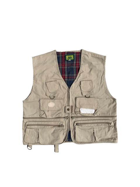 Other Designers Japanese Brand - Vintage Country Pagent Plaid Lined Utility Multipocket Vest