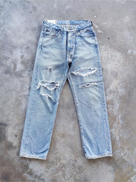 Other Designers Japanese Brand - Vintage Rodeo Brand Distressed Faded Denim Pants