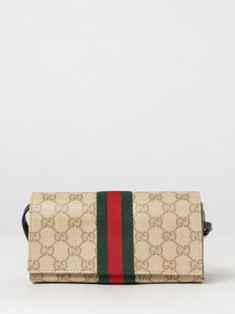 GUCCI Gucci Women Gucci Gg Canvas Mini Top Handle Bag With Web Stripe