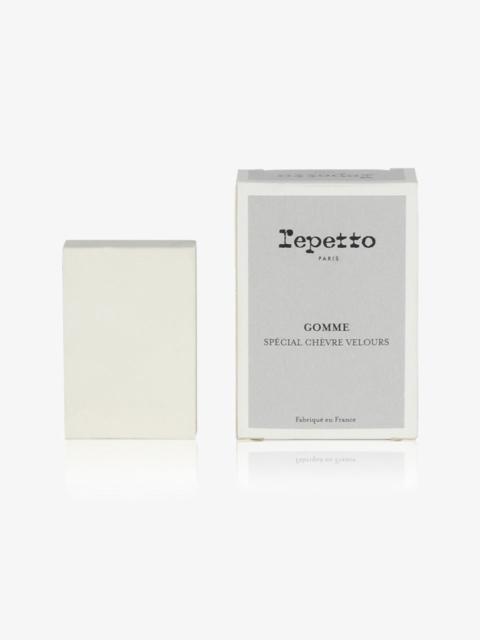 Repetto Gum special goatskin suede leathers