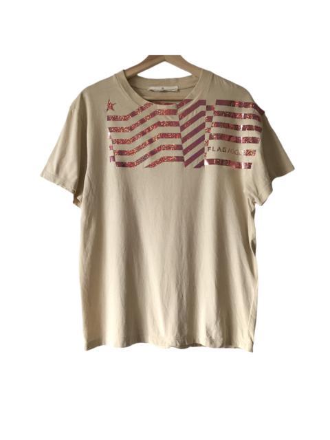 Golden Goose Authentic Golden Goose Deluxe Brand Italy GGDB Flag Tee