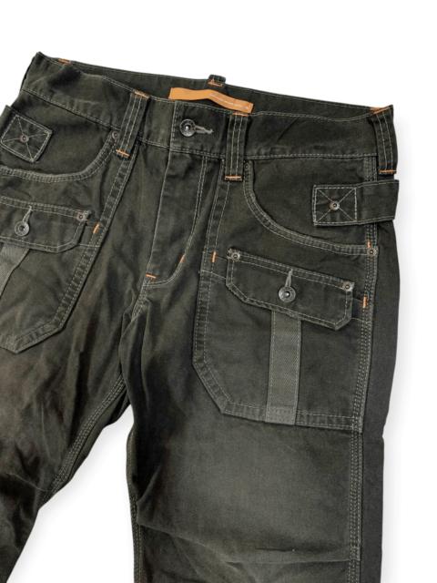 Other Designers Le Grande Bleu (L.G.B.) - Edwin Exclusive Baggy Style Buckle Back Denim