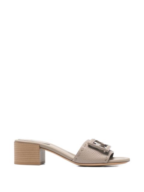 FENDI Fendi Women Baguette Leather Mules