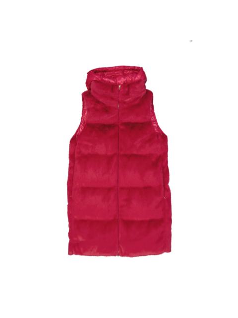 Herno Herno Padded Faux Fur Vest Coat Women