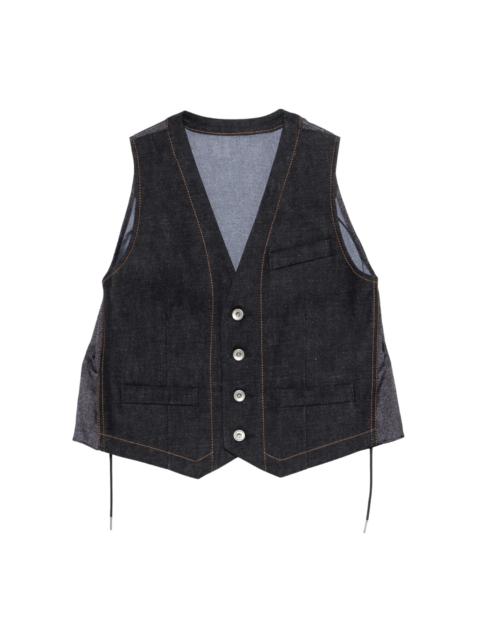 sacai Denim Vest
