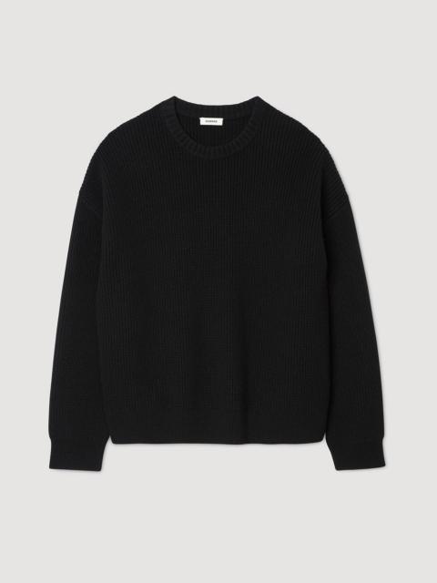 Sandro RIB KNIT SWEATER