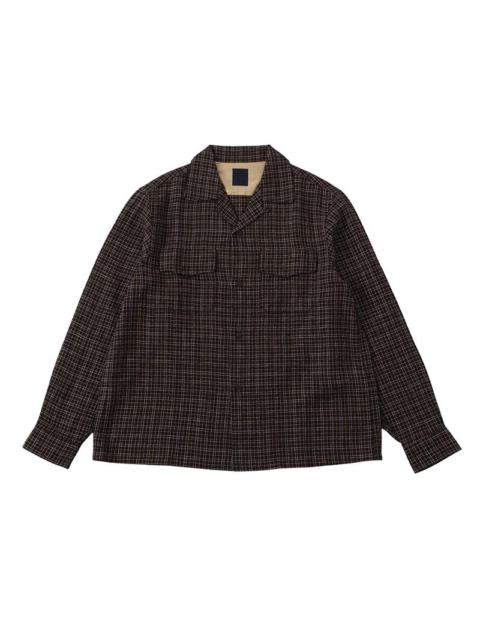 visvim KEESEY SHIRT CHECK L/S BLACK