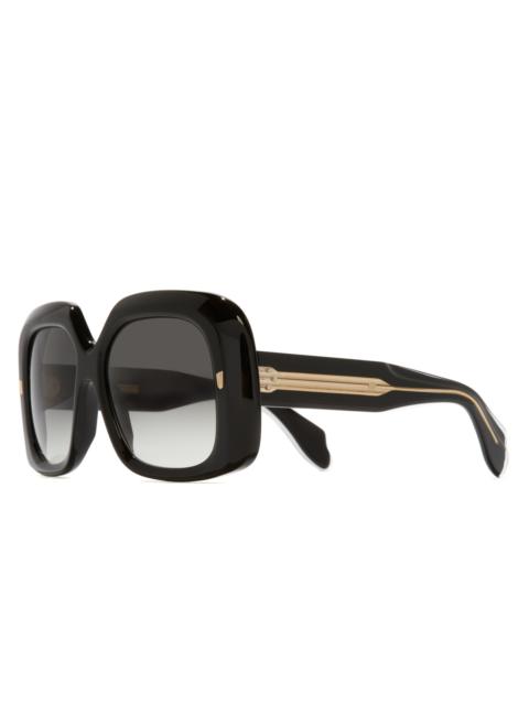 CUTLER AND GROSS Cutler and Gross Grey Gradient Square Ladies Sunglasses CGSN989156 001 56