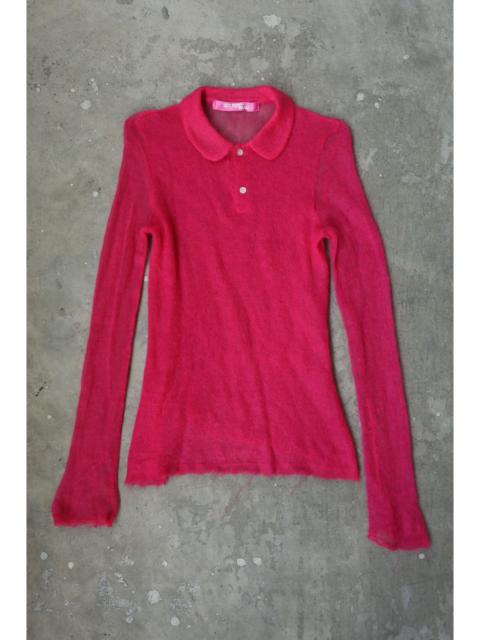 Comme Des Garçons Junya Watanabe - F/W 04 - Mohair Polo Longsleeves